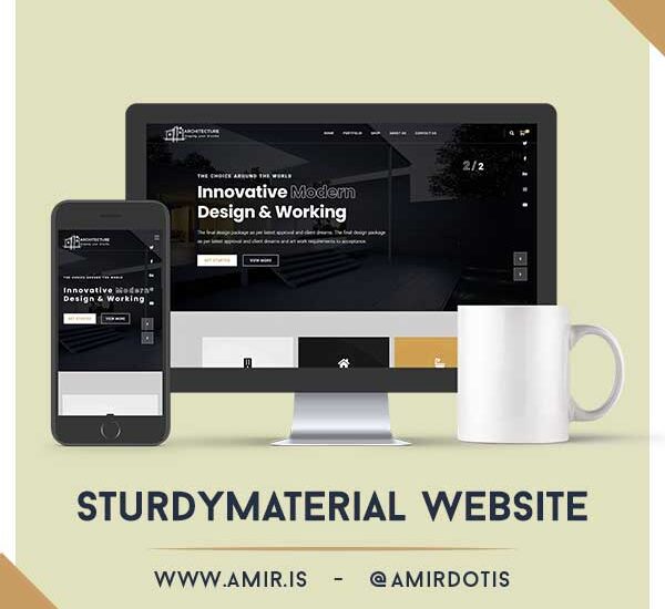 Sturdy Material Website